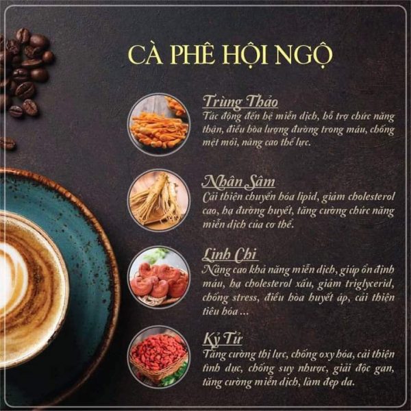 Cà phê trùng thảo (Cordy Cafe No Sugar) - Hình ảnh 4